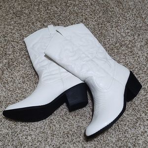 White Cowgirl Boots